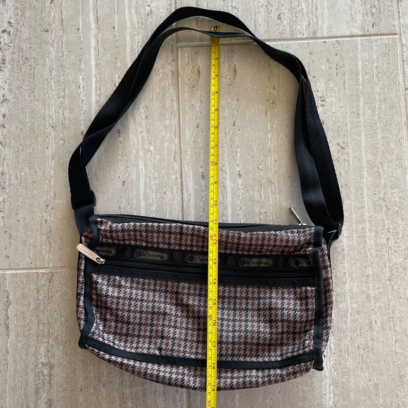 LeSportsac Houndstooth Belt Bag - Black and Brown - Picture 5 of 5